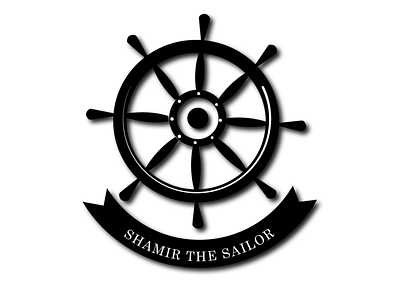 Logo design 3dlogo creative logo graphicdesign illustration logo navy shamir the sailor shamir the sailor wheels wheels logo