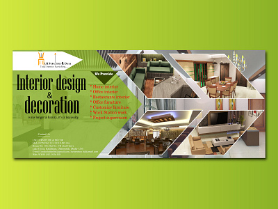 Interior & Decoration Facebook Cover Page Design