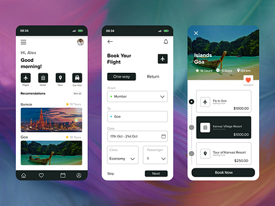 Flight & Hotel Booking App