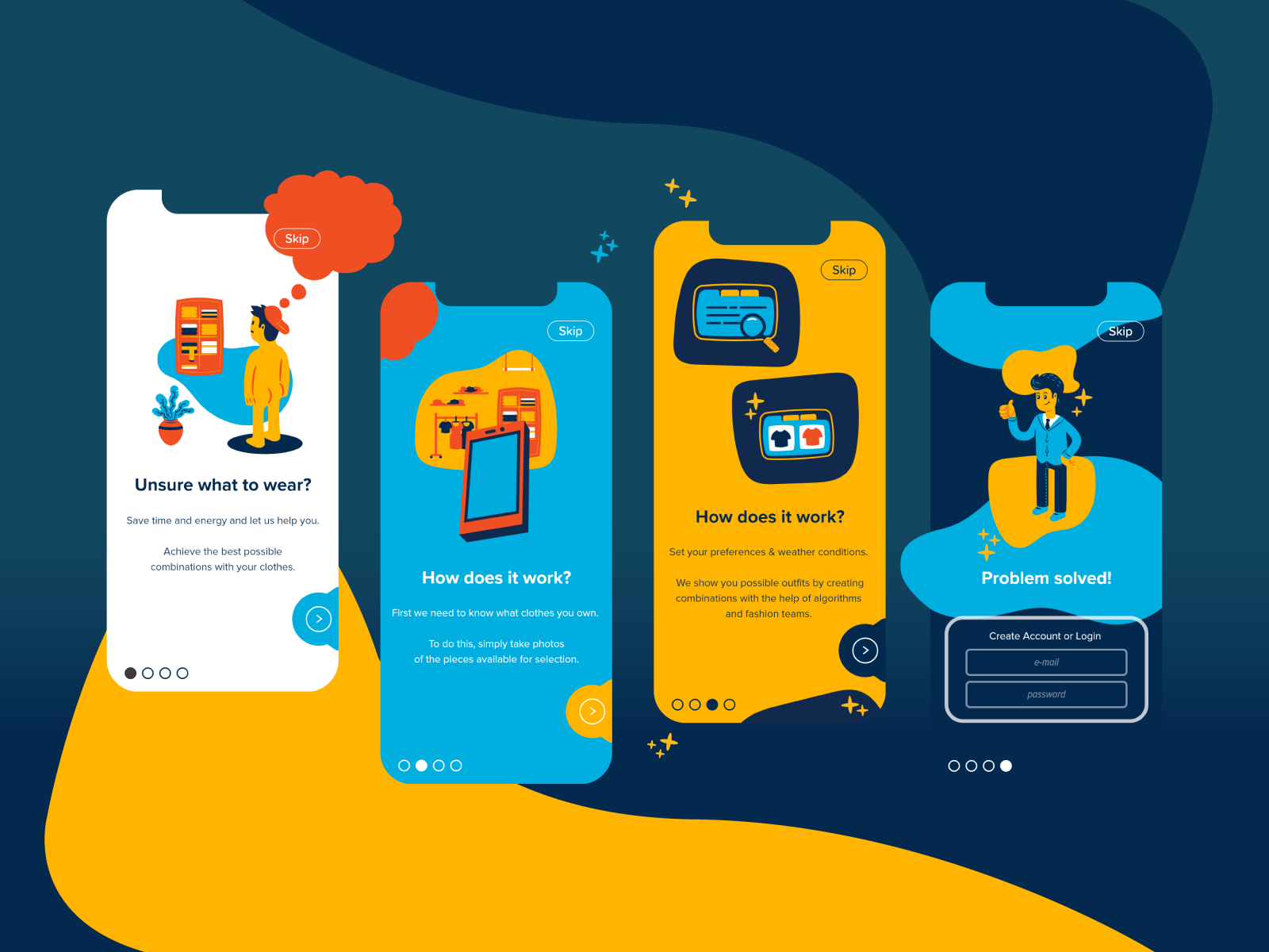 application landing pages by Jason Berger on Dribbble