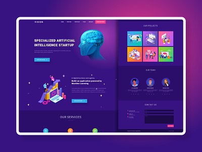 artificial intelligence website design