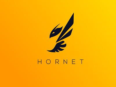 hornet logo bee bee logo branding flat game hornet hornets icon logo minimal strong web