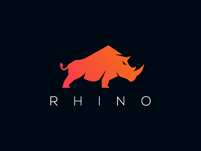 Rhino Logo animation branding illustration logo rhino rhino logo rhino3d rhinoceros rhinos strong ui ux web