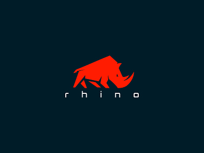 Rhino Logo app branding game rhino rhino horns rhino logo rhino3d rhinoceros rhinos strong ui ux web