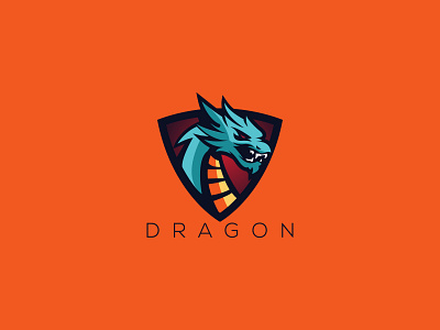 dragon logo design dragon dragon ball dragon logo dragonball dragonfly dragons dragons logo game illustration strong ui ux web