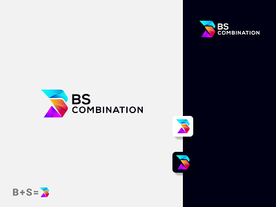 BS logo animation app branding bs mark bs mark bs logo bs quách thúy minh game letter bs letter bs minimal ux web