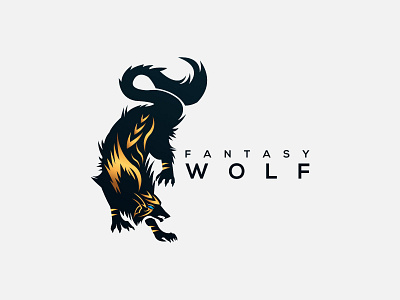 Wolf Logo app ui ux web wolf wolf design wolf em wolf fantasy wolf fantasy logo wolf illustration wolf logo wolf man wolf mascot wolf pack wolf vector logo wolfman wolfpack