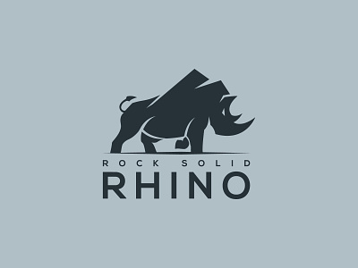 Rhino Logo app game illustration rhino rhino design rhino logo rhino vector logo rhino3d rhinoceros rhinos strong ui ux web