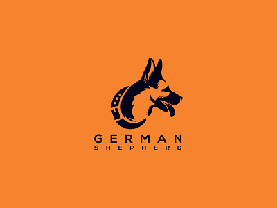 German Shepherd Logo by Naveed on Dribbble