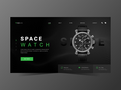 Website Design Watch Header
