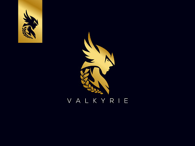 Valkyrie Logo app branding design game illustration logo person strong ui ux vaklyrie valkyrie logo vector viking viking women