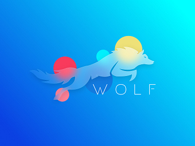 Wolf Logo 3d animation app branding game glass graphic design illustration logo motion graphics strong ui ux web wolf wolf logo wolf roar wolfy wolves