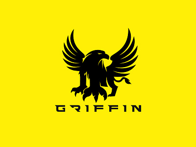 Griffin Logo 3d animation branding eagle eagle wings game graphic design griffin griffin logo griffin vector logo hawk hawk logo illustration lion eagle logo lion logo logo motion graphics ui ux