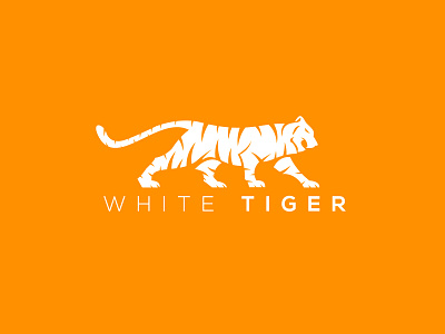 Tiger Logo 3d animation app branding design game graphic design illustration jungle tiger logo motion graphics sport strong tiger tiger logo ui ux vector white tiger