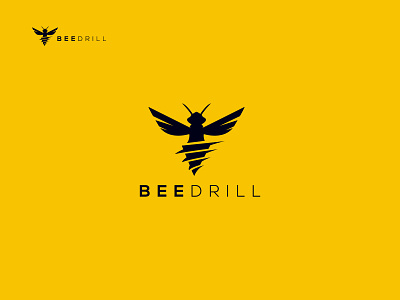 Bee Logo 3d animation app bee bee logo bee vector logo branding game graphic design honey bee hornet hornet logo illustration logo motion graphics strong ui ux vector
