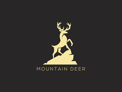 Deer Logo app big horn big horn logo branding buck buck logo deer deer logo design game illustration logo stage strong typography vector