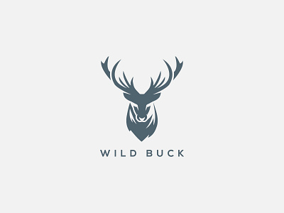 Buck Logo animation app big horn branding buck logo deer deer logo design game graphic design illustration logo strong ui ux vector wild buck