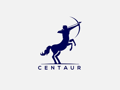 Centaur Logo 3d animation app branding centaur logo centaur vector logo design game graphic design horse horse logo illustration logo motion graphics strong ui ux vector