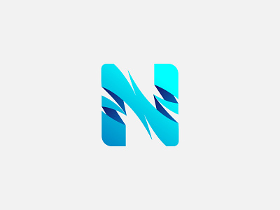 Letter N Logo letter mark letter n n word mark
