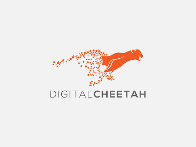 Cheetah Logo animal cheetah cheetah logo creative digital fast