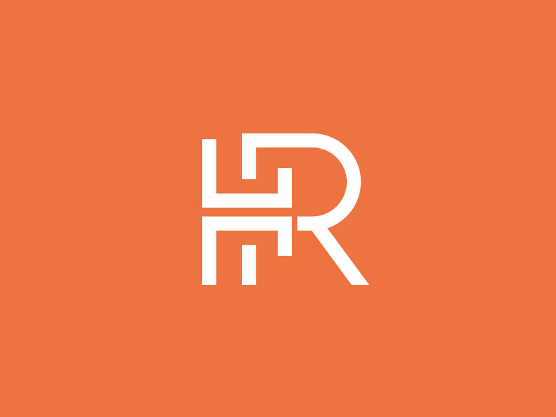 Letter HR Logo by Ben Naveed 🇺🇸 on Dribbble