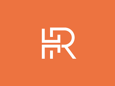 Letter HR Logo hr lettermarks hr lettermarks logo hr letters hr logo hr mark