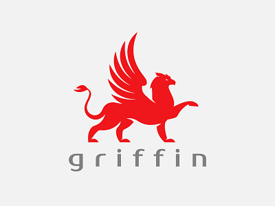 Griffin Logo cheetah logo eagle logo griffin griffin lion griffin logo griffin wings griffins hawk logo illustration lion lion logo logo strong vector