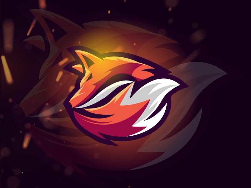 Fox Logo fox lion vector logo game internet illustration strong