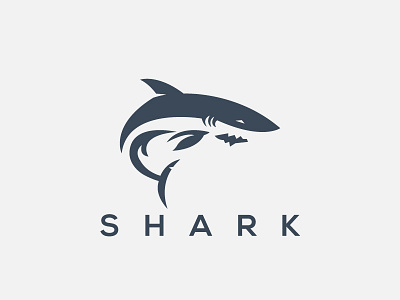 Shark Logo app branding illustration shark shark logo shark week strong ui ux