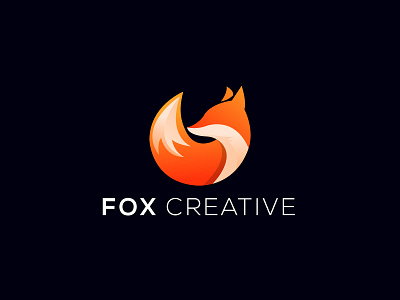 Fox Creative abstract fox app branding design fox fox logo strong ui unique fox ux