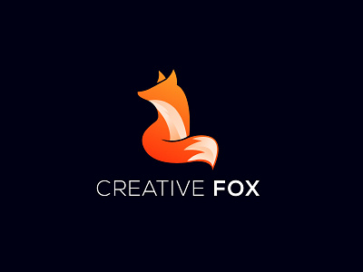 Creative Fox app creative fox fox logo foxy logo ui ux vector