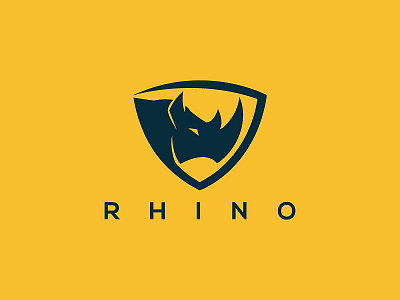 Rhino Logo branding design game lion logo rhino rhino logo rhinos strong ui ux vector