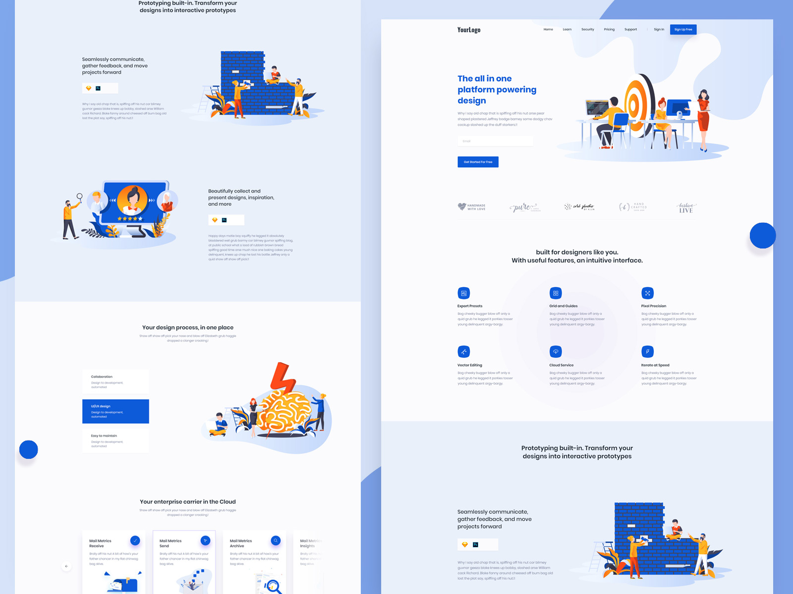 UI/UX website kit by Ben Naveed 🇺🇸 on Dribbble