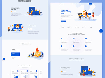 UI/UX website kit app branding flat illustration minimal prototype typography ui ux web webdesign website