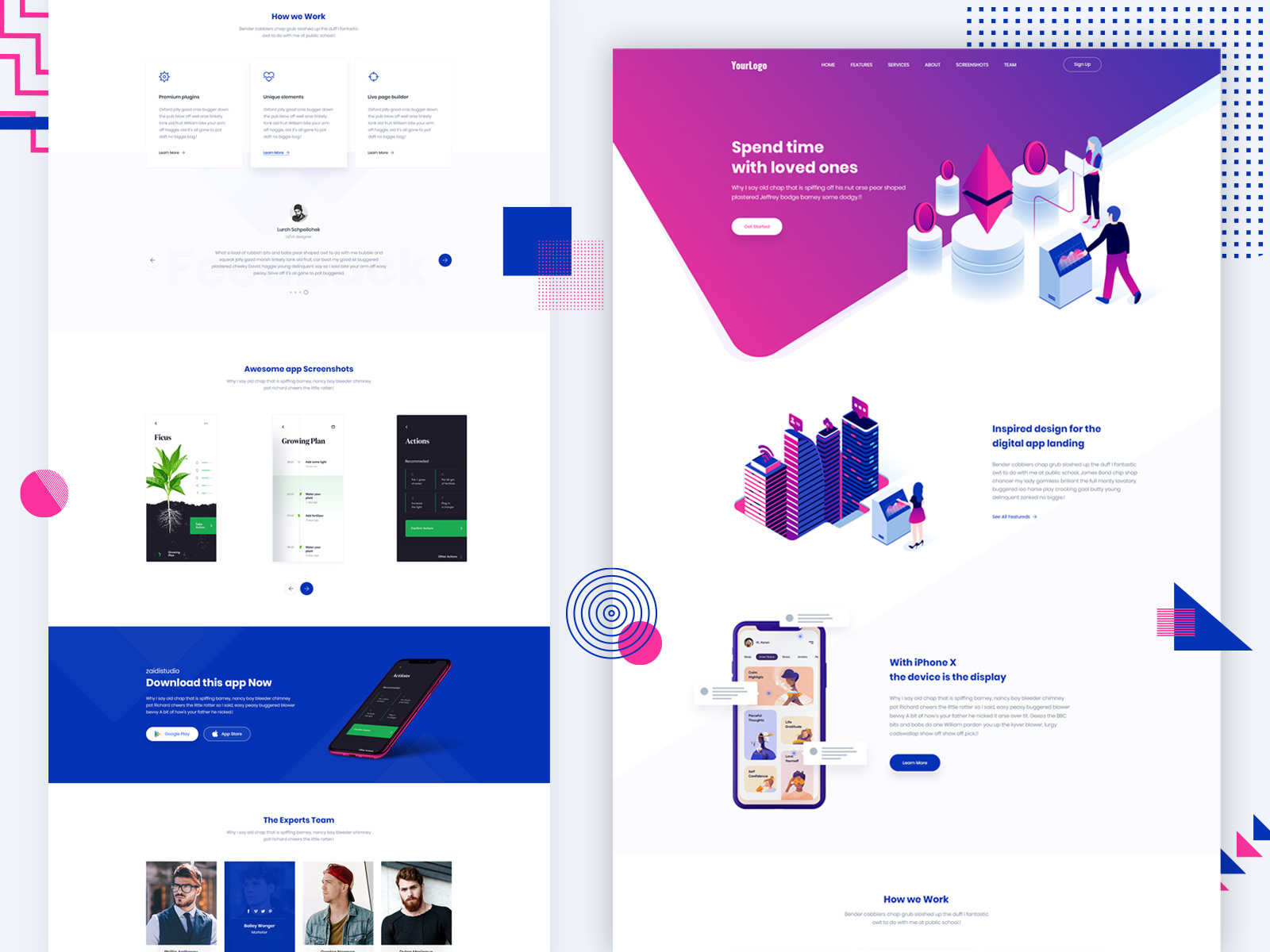 UI/UX Website PSD Kit by Ben Naveed🇺🇸 on Dribbble