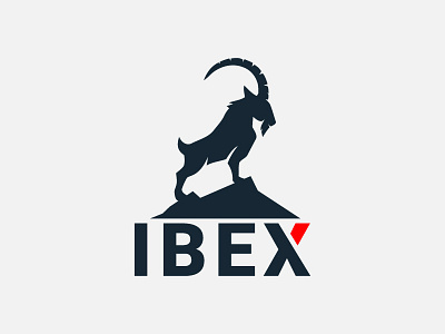 ibex app big horn branding deer goat logo ibex ibex logo illustration mountains strong web
