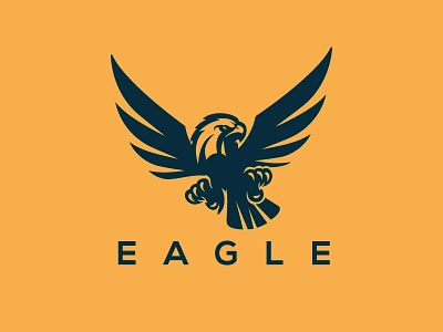 Eagle Logo animation app branding design eagle eagle logo eagles flat hawk hawks ui ux website