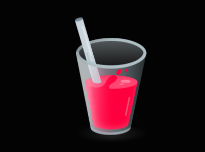 juice glass illustration draw glass illustration juice logo