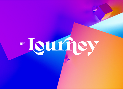 RF Lourney brand creative design logo poster serif display serif font serif logo typeface typography