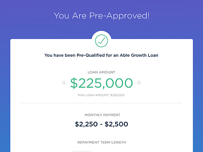 Loan Pre-Approval