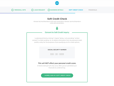 Soft Credit Check accounting credit finance fintech