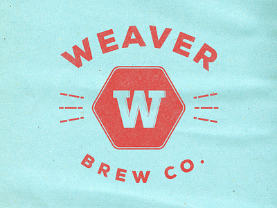 Weaver Brew Co. badges beer identity