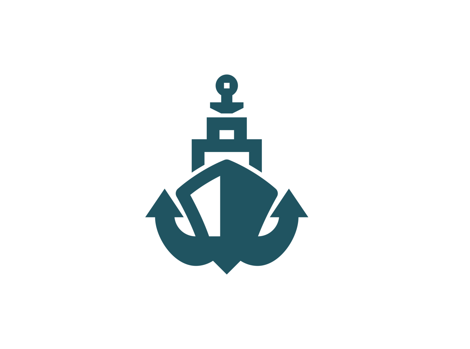 Ship Anchor Logo Design by Rizki Adhitya Pratama on Dribbble