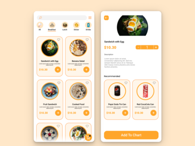 Restaurant App by Surya Ramadhan on Dribbble