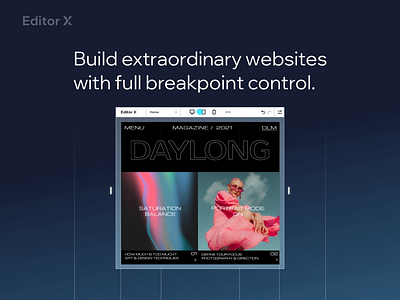 Breakpoints blog breakpoints design editor x features grid layout motion graphics no code responsive responsive website ui web web design website website builder