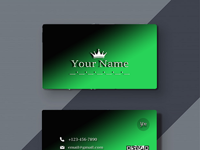 stylish golden creative business card design 1017 15584