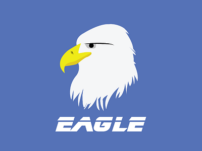 Eagle Illustration logo design illustration