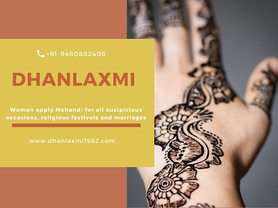 Women apply Mehandi for all religious festivals designs dhanlaxmi festivals marriages mehandi occasions