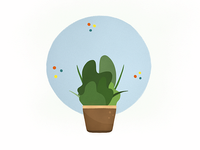 Minimalist Plant art digitalart illustration minimalist