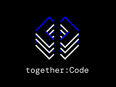 together:Code Logo branding design icon logo vector